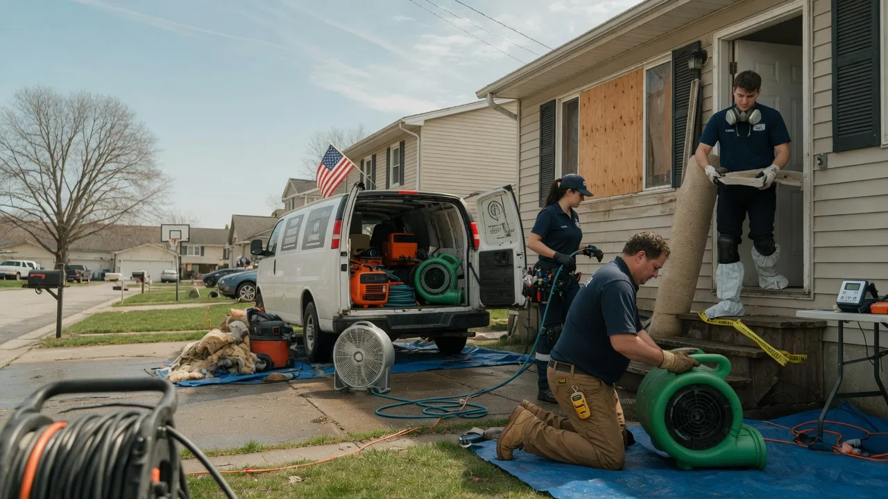 Water Damage Restoration in Pecatonica, IL near me